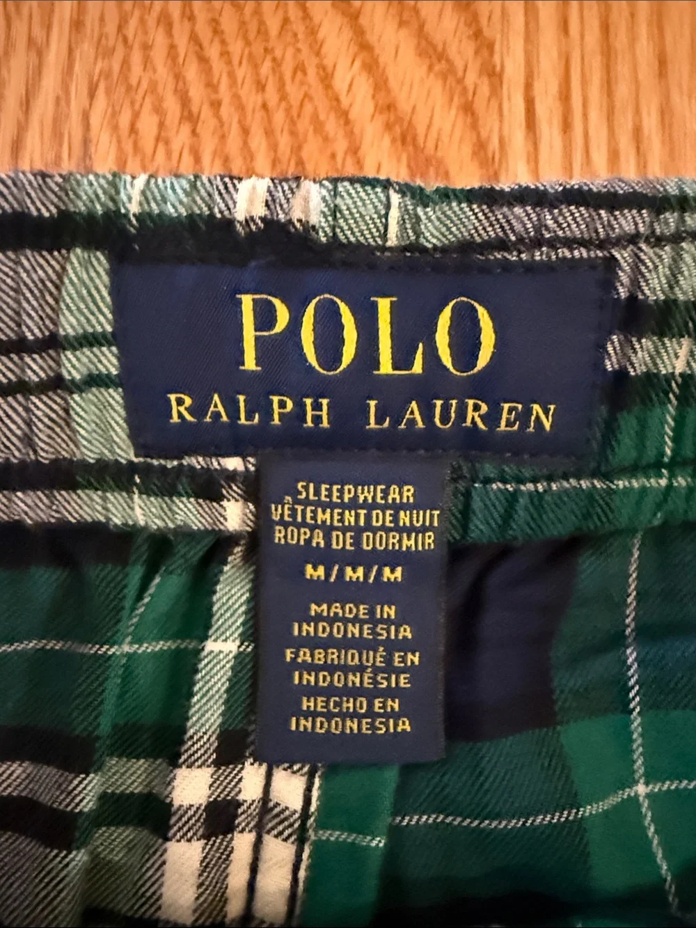 NWOT Polo Ralph Lauren Men’s Plaid Pajama Bottoms - Drawstring Lounge Pants